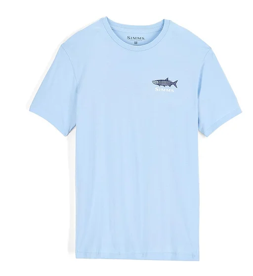 Футболка Simms Tarponwear T-Shirt Sky Blue M