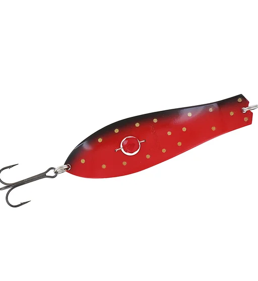 Блесна Kuusamo Professor 2 90mm 26g бусинка #BL/FR/G-S UV