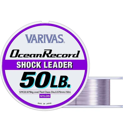 Моношоклидер Varivas Ocean Record 50m 50lb 22.679kg 0.56mm