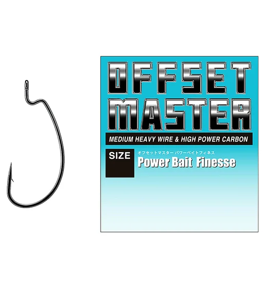 Гачок офсетний Varivas Offset Master Power Bait Finesse #1/0 8pcs