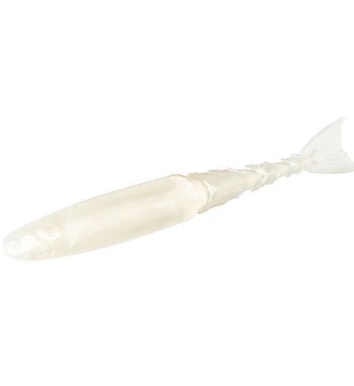 Плавающий силикон ZMAN Chattershad 3.5" 5pc #Pearl