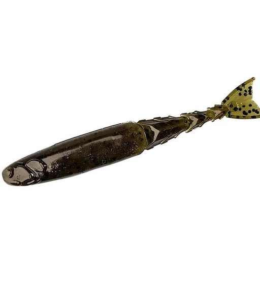 Плавающий силикон ZMAN Chattershad 4.5" 4pc #GRN PKN