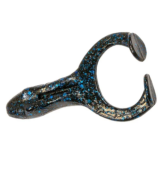 Плавающий силикон ZMAN Finesse Frogz 2.75" 4pc #BLK/BL