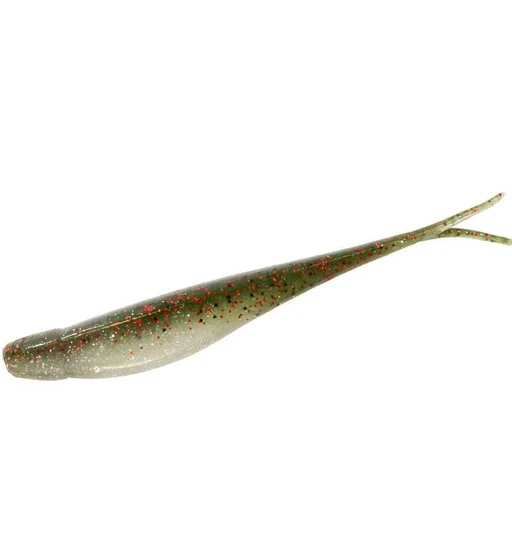 Плавающий силикон ZMAN Scented Jerk Shadz 6" 4pc #Redbone
