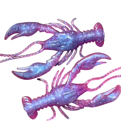 Силікон Angry Baits Kraken 3.6" 4pc #51 Clear Morning Dawn UV