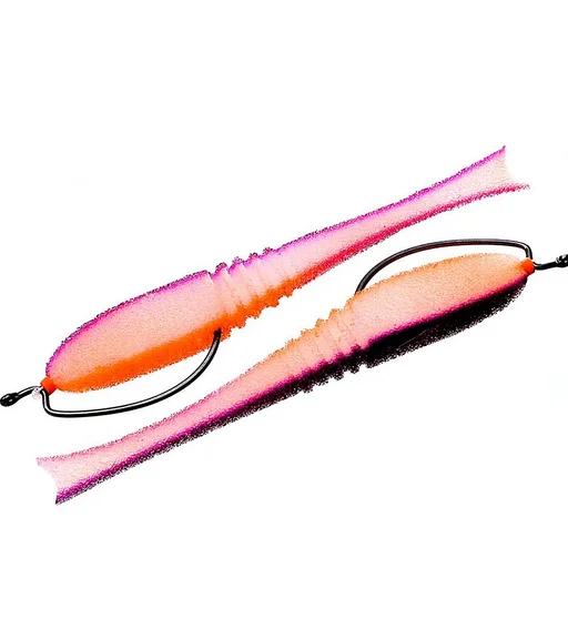 Рибка поролонова ПрофМонтаж Dancing Fish 4" reverse tail offset #312 5pc