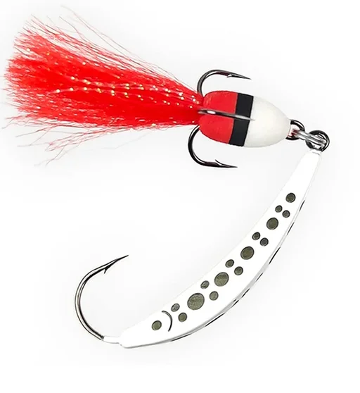 Блесна ПрофМонтаж Лыжа 14g White