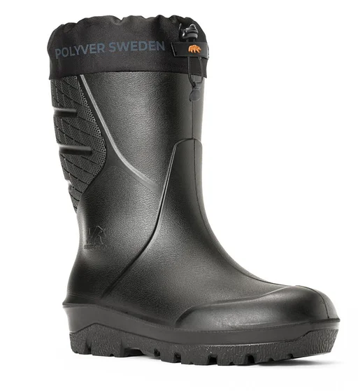 Чоботи Polyver Classic Sport Mid (+10/-40) made in Sweden Black 46/47