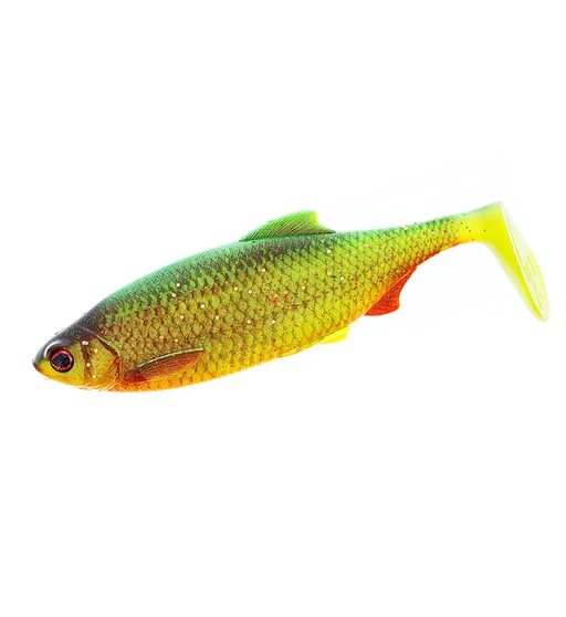 Силікон Westin Ricky the Roach Shadtail 14cm 42g #Firetiger Rudd