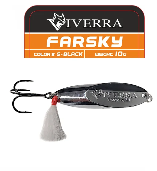 Кастмастер Viverra FARSKY 10g Black-Silver