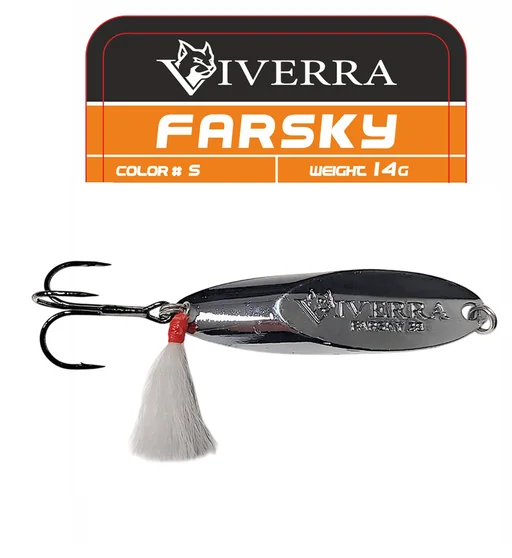 Кастмастер Viverra FARSKY 14g Black-Silver
