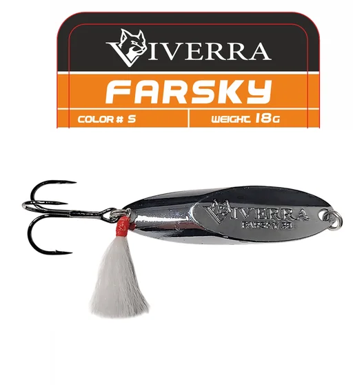 Кастмастер Viverra FARSKY 18g Black-Silver