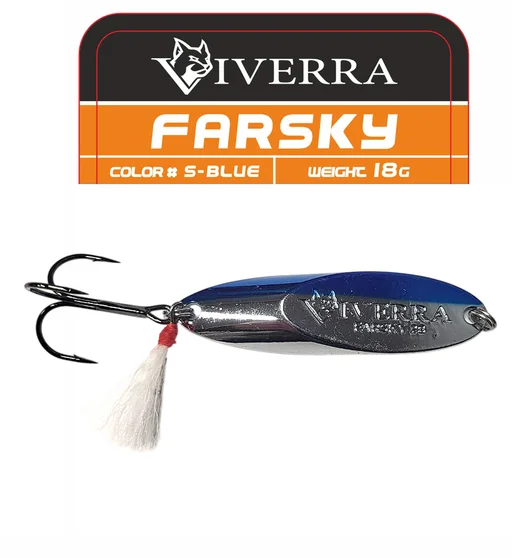 Кастмастер Viverra FARSKY 18g Blue-Silver