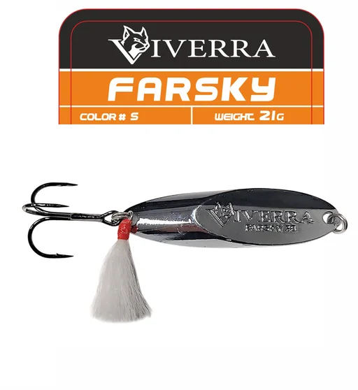 Кастмастер Viverra FARSKY 21g Black-Silver