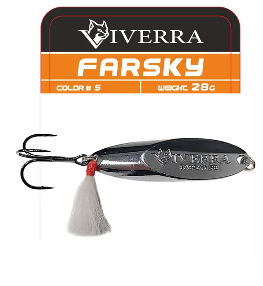 Кастмастер Viverra FARSKY 28g Black-Silver
