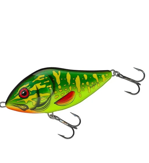 Воблер Salmo Slider 100S 100mm 46g #Green Pike