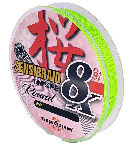 Шнур Sakura Sensibraid 8 Chart 150m 15kg #0.18