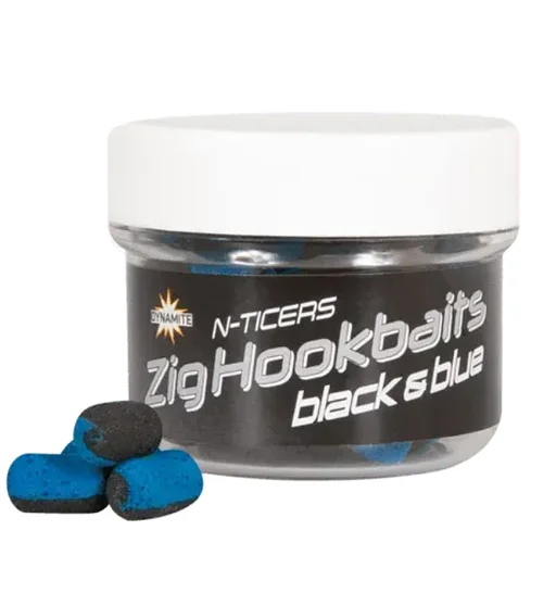 Пелетс Dynamite Baits N-Ticers Zig Hookbaits Black & Blue 12х6 mm