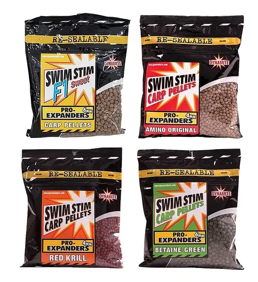 Прикормка Dynamite Baits Swim Stim Pro Expande Orig 6mm 12 x 350g