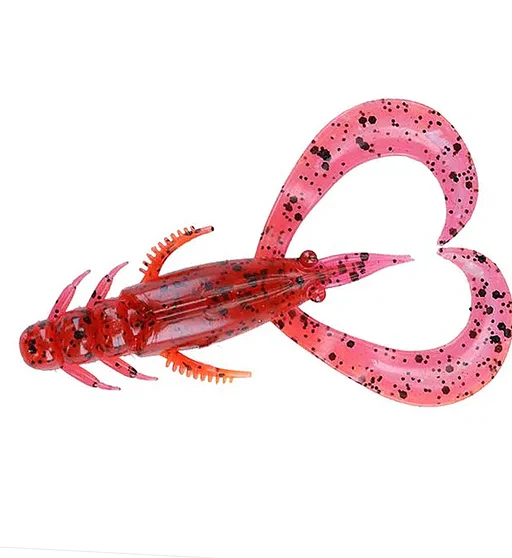 Силікон Daiwa Silver Wolf Urban Crawler 2.5" 64mm 8pcs #Red Craw