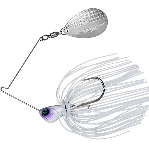 Спиннербейт Daiwa Steez Igla Type Leaf 1/4oz 7g #Silver White