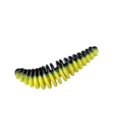 Cилікон Berkley PowerBait Power Pupa 35mm 10pcs #Black/Snsne Ylw