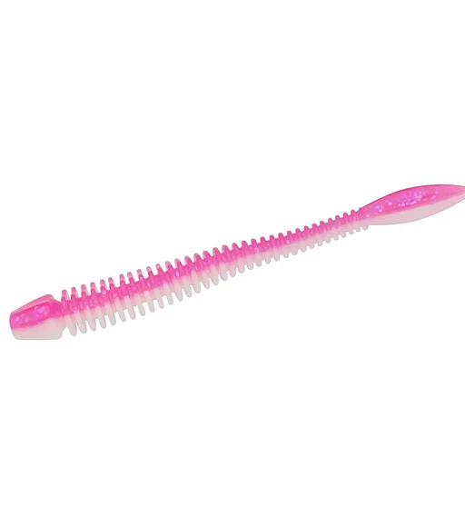 Cилікон Berkley PowerBait Power Flail 70mm 10pcs #Pink/White