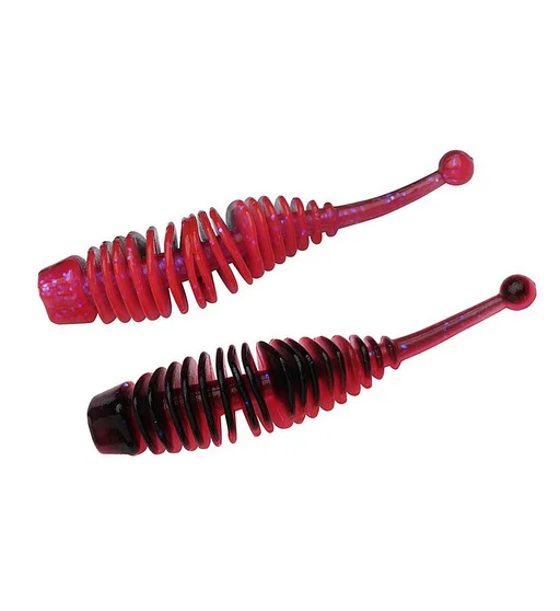 Cилікон Berkley PowerBait Power Naiad 50mm 10pcs #Slmn Egg Red/ Black