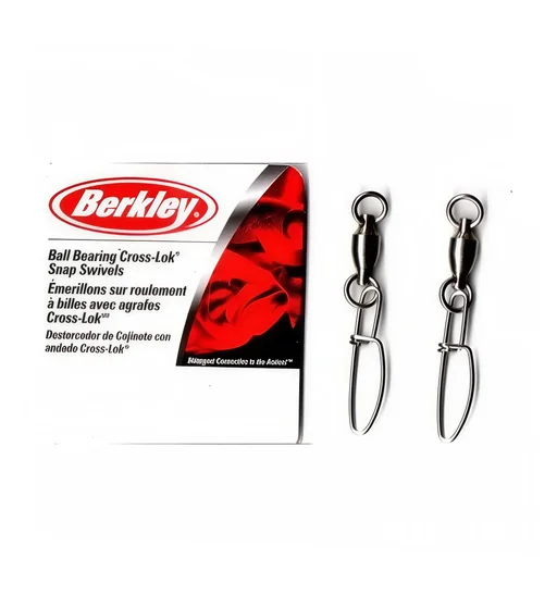 Вертлюг Berkley McMahon Ball Bearing Swivels 25lb 3pcs Niekel