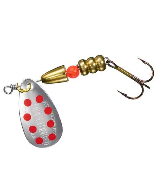 Блешня Daiwa Bretton #1 Red/Silver (2шт)