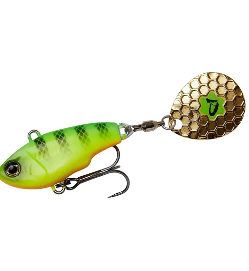 Тейлспінер Savage Gear Fat Tail Spin NL S 65mm 12.5g #Firetiger