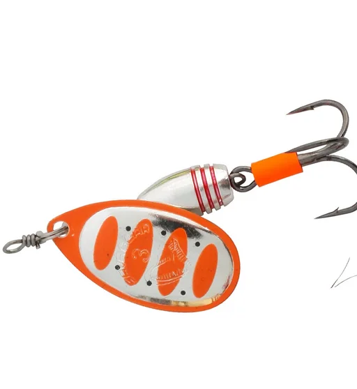 Блешня Savage Gear Rotex Spinner S №4 11g #Fluo Orange Silver