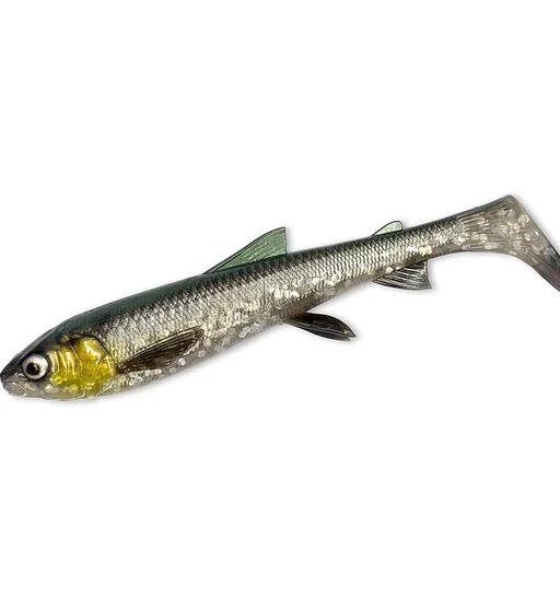 Силікон Savage Gear 3D Whitefish Shad 200mm 62g #Green Silver