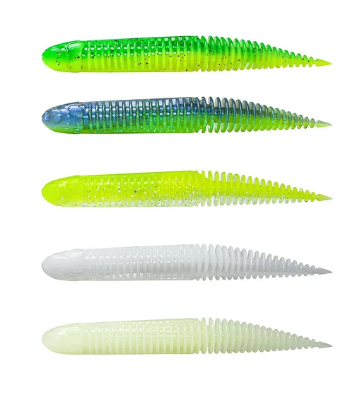 Силікон Savage Gear Ned Dragon Tail Slug 72mm 3g 5pcs #Dark Water Mix