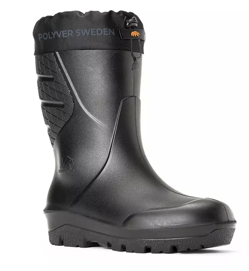 Чоботи Polyver Classic Sport Mid (+10/-40) made in Sweden Black 40