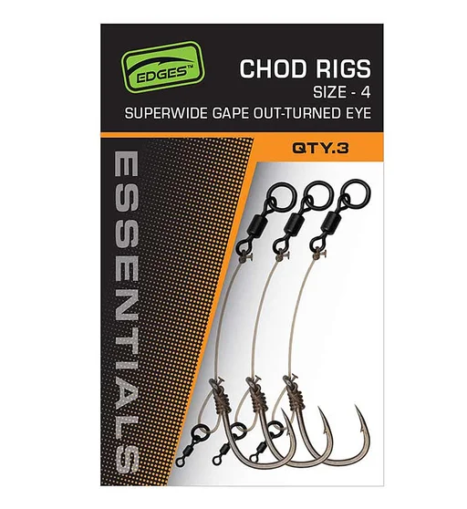 Крючок с поводком Fox Edges SWOG Chod Rigs #6 3pcs