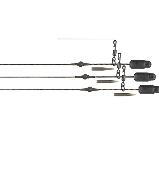 Монтаж Fox Edges Naturals Heli-Clip Rigs 40lb