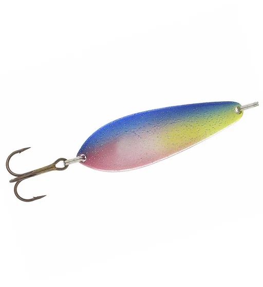Блесна Kuusamo Lätkä 70mm 25g #GL/BLU/R/Ye-S UV
