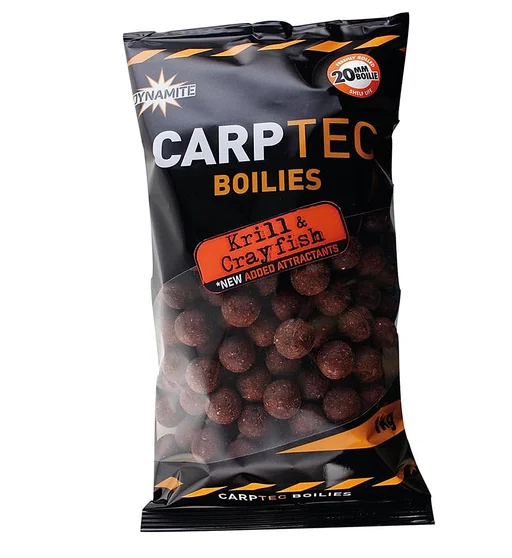 Бойлы Dynamite Baits Carp-Tec Krill & Crayfish 20mm 1.8kg