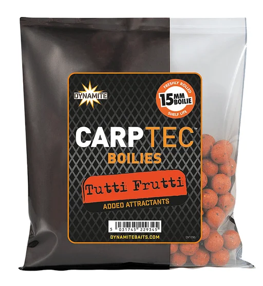 Бойлы Dynamite Baits Carptec Tutti Frutti Boilies 15mm 300g