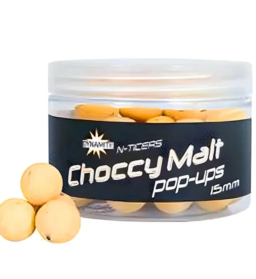 Бойли Dynamite Baits Pop-Up N-Ticers Choccy Malt 15mm