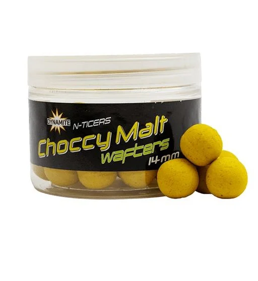 Бойли Dynamite Baits Wafters N-Ticers Choccy Malt 14mm