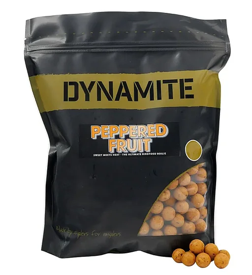 Бойли Dynamite Baits Peppered Fruit Boilies 12mm 1kg