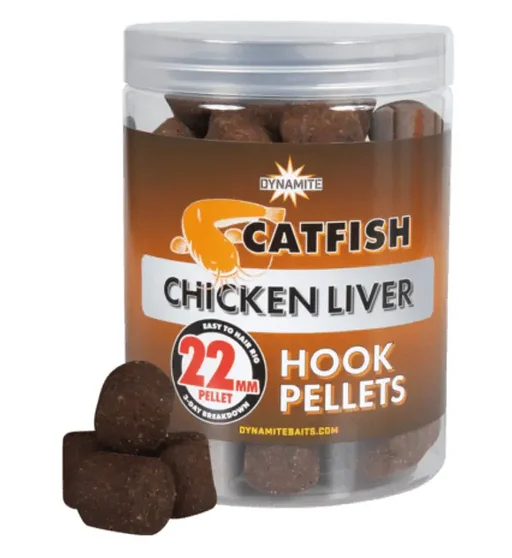 Пелетс Dynamite Baits Catfish Chicken Liver Hook Pellets 22mm