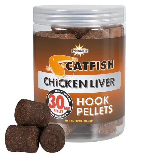 Пелетс Dynamite Baits Catfish Chicken Liver Hook Pellets 30mm