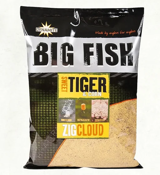 Прикормка Dynamite Baits Sweet Tiger & Corn Zig Cloud 1.8kg