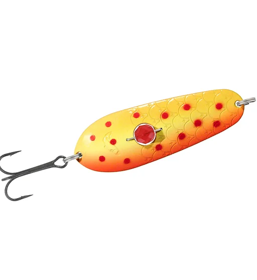 Блешня Kuusamo Rasanen 70mm 20g бусинка #R/FR/FYe/Ye-S
