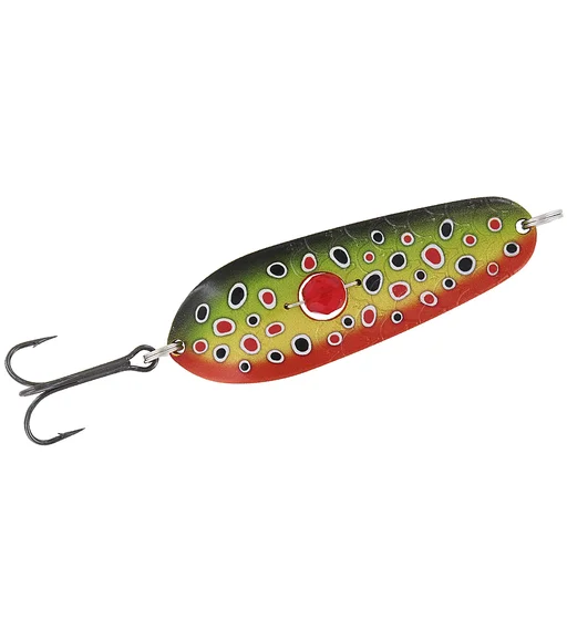Блешня Kuusamo Rasanen 70mm 20g бусинка #BL/GR/G/O-C UV