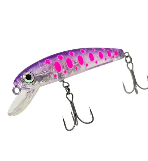 Воблер HMKL Power Minnow Stream Ver. 50S 50mm 3.1g #Mylar Pink Yamame