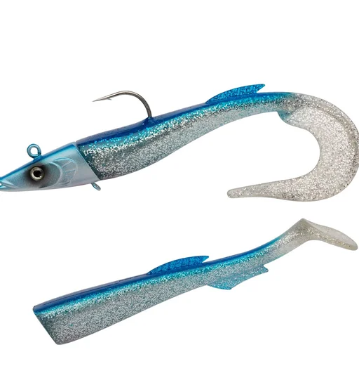 Силікон Berkley PowerBait Sandeel 210mm #Metallic Blue